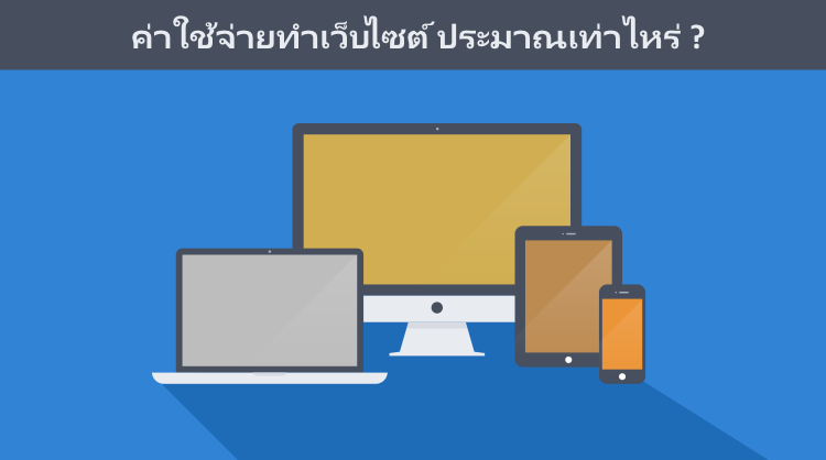 โปรแกรมคำนวนราคา ค่าออกแบบเว็บไซต์